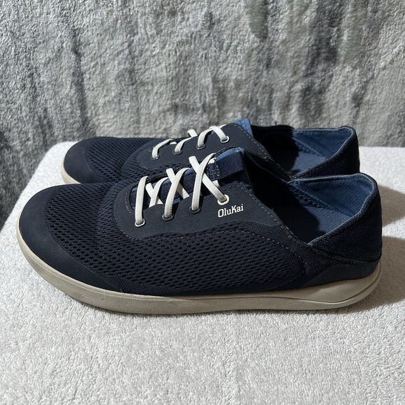 OluKai Other - Olukai Moku Pae Shoes Loafers Sneakers Mens Size 10.5 US 43.5 EU Blue Slip On
